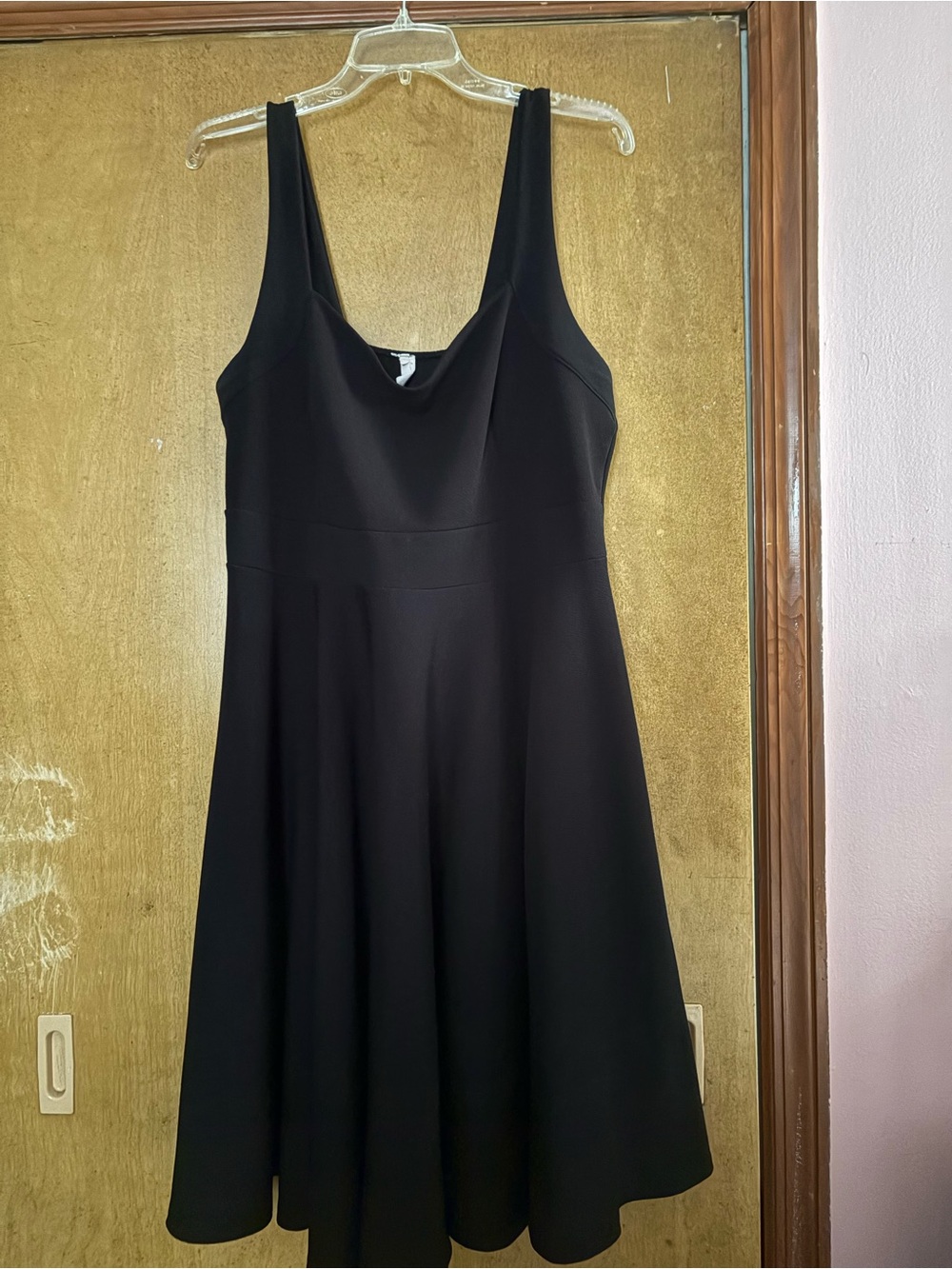Unknown Brand Black Mini A-Line Dress